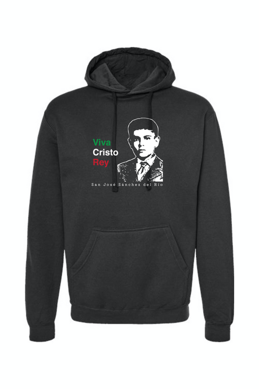 Viva Cristo Rey - St. Jose Sanchez del Rio Hoodie Sweatshirt