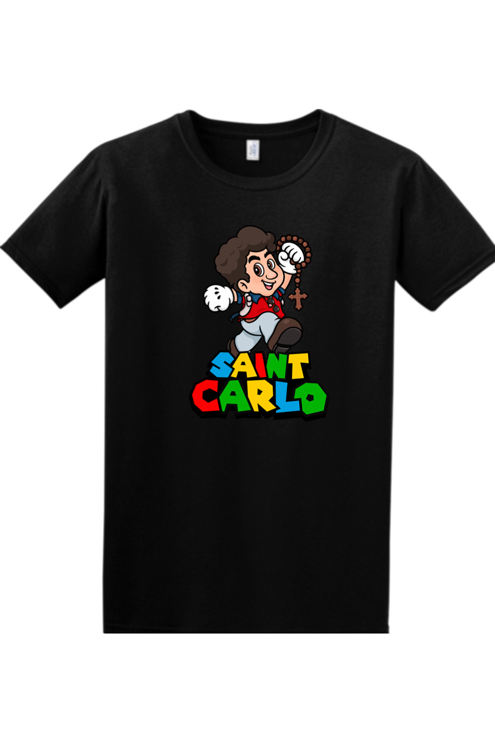 Super St. Carlo Acutis Adult T-Shirt