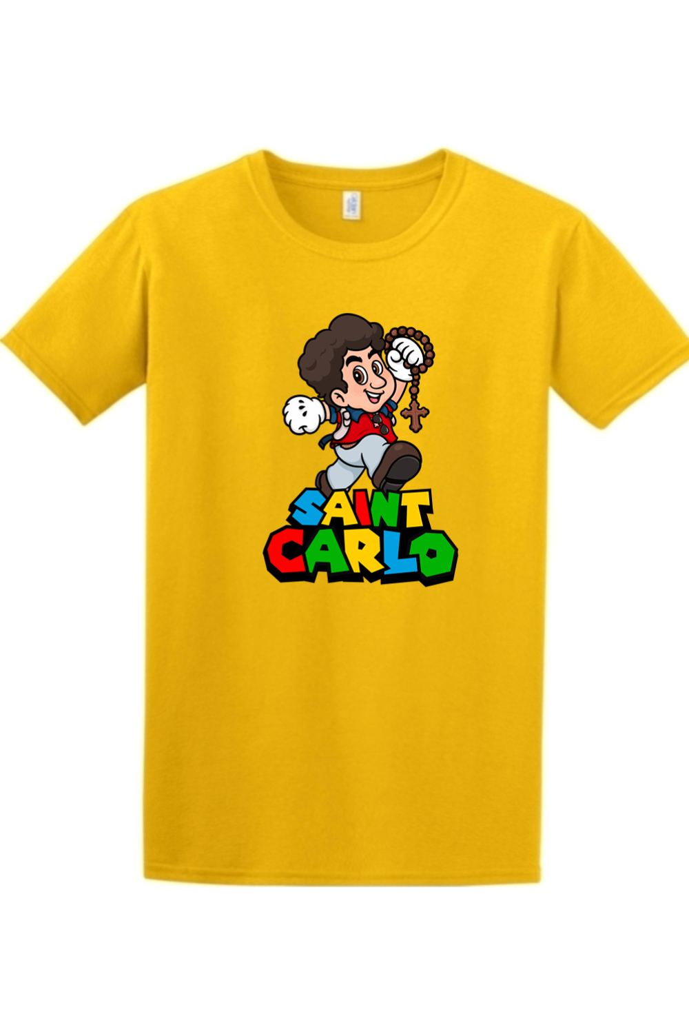 Super St. Carlo Acutis Adult T-Shirt