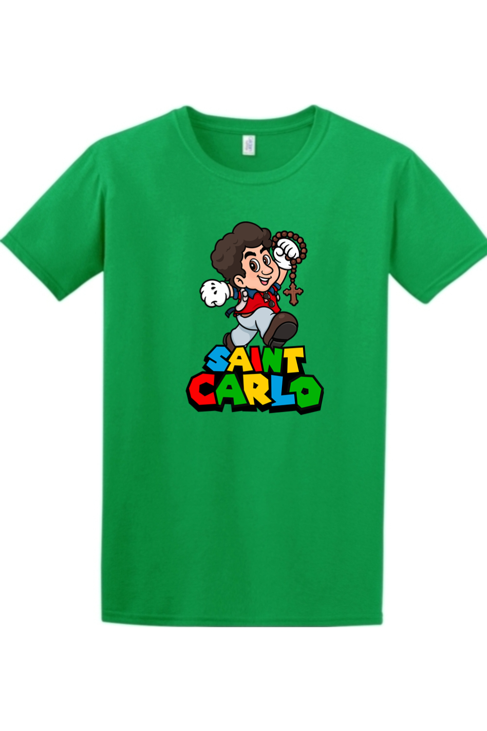 Super St. Carlo Acutis Adult T-Shirt