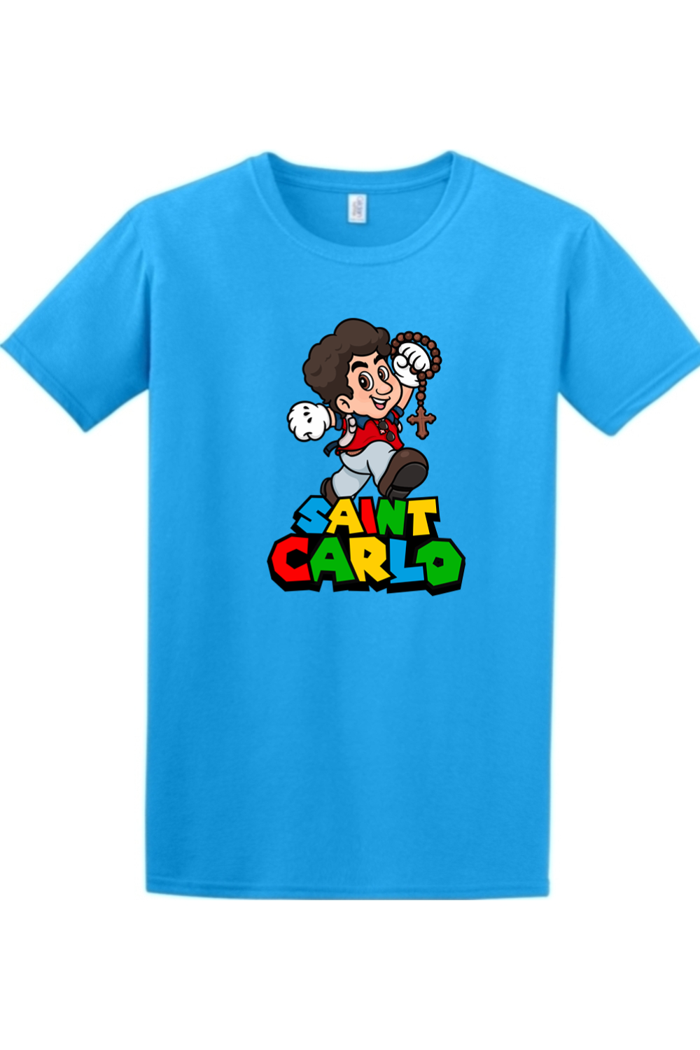 Super St. Carlo Acutis Adult T-Shirt