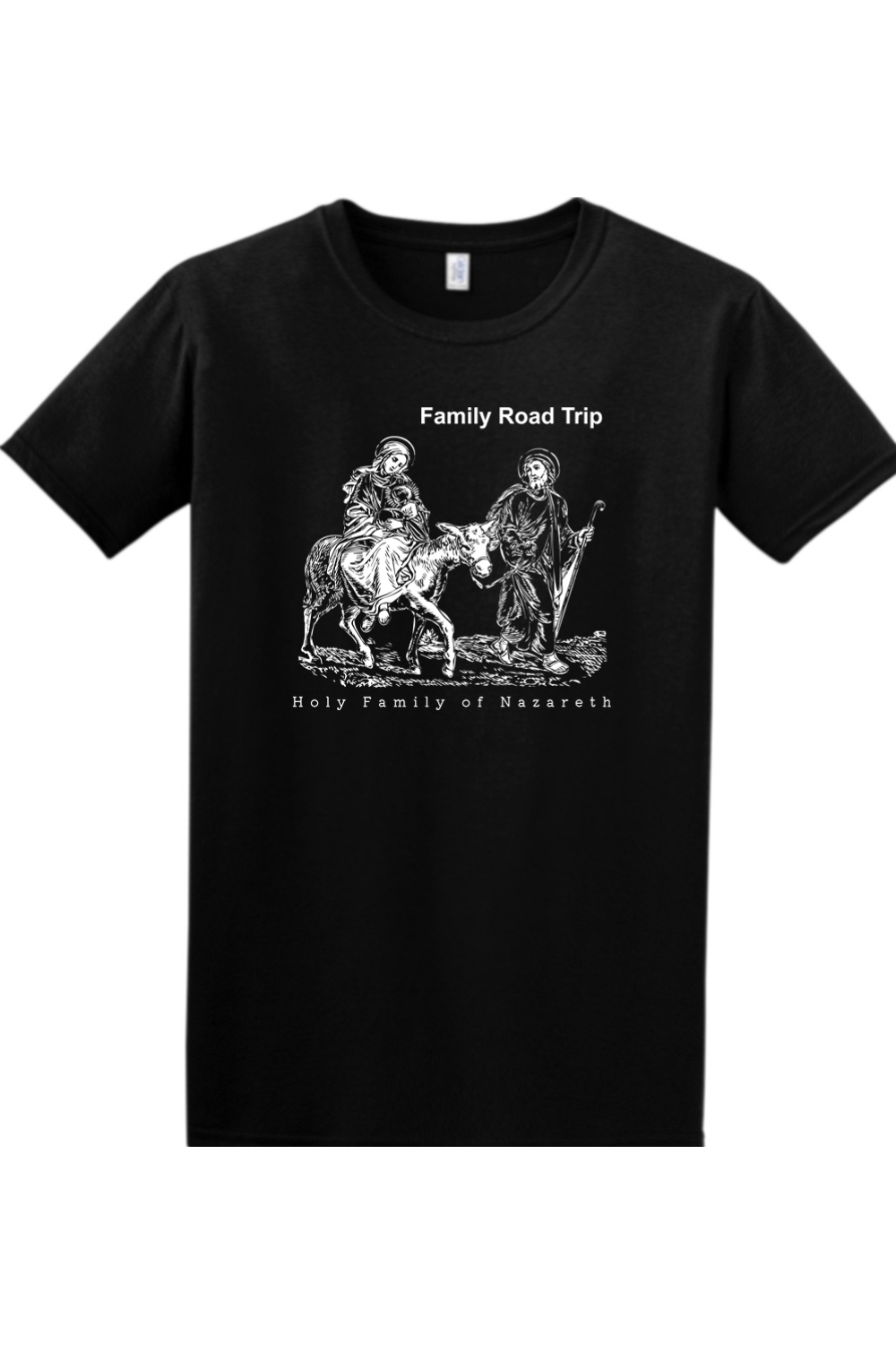 Family Road Trip - Holy Family Adult T-Shirt