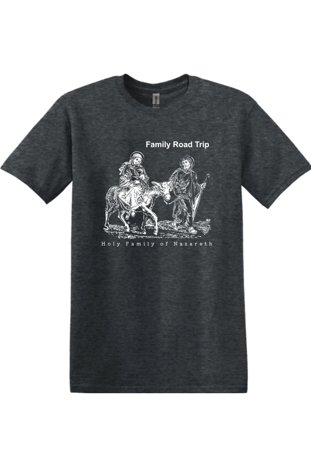 Family Road Trip - Holy Family Adult T-Shirt