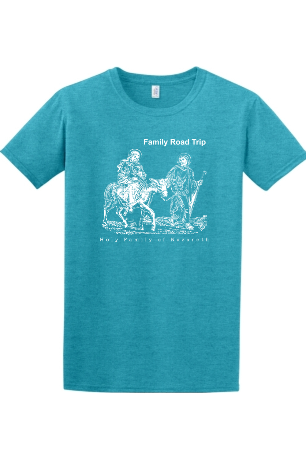 Family Road Trip - Holy Family Adult T-Shirt