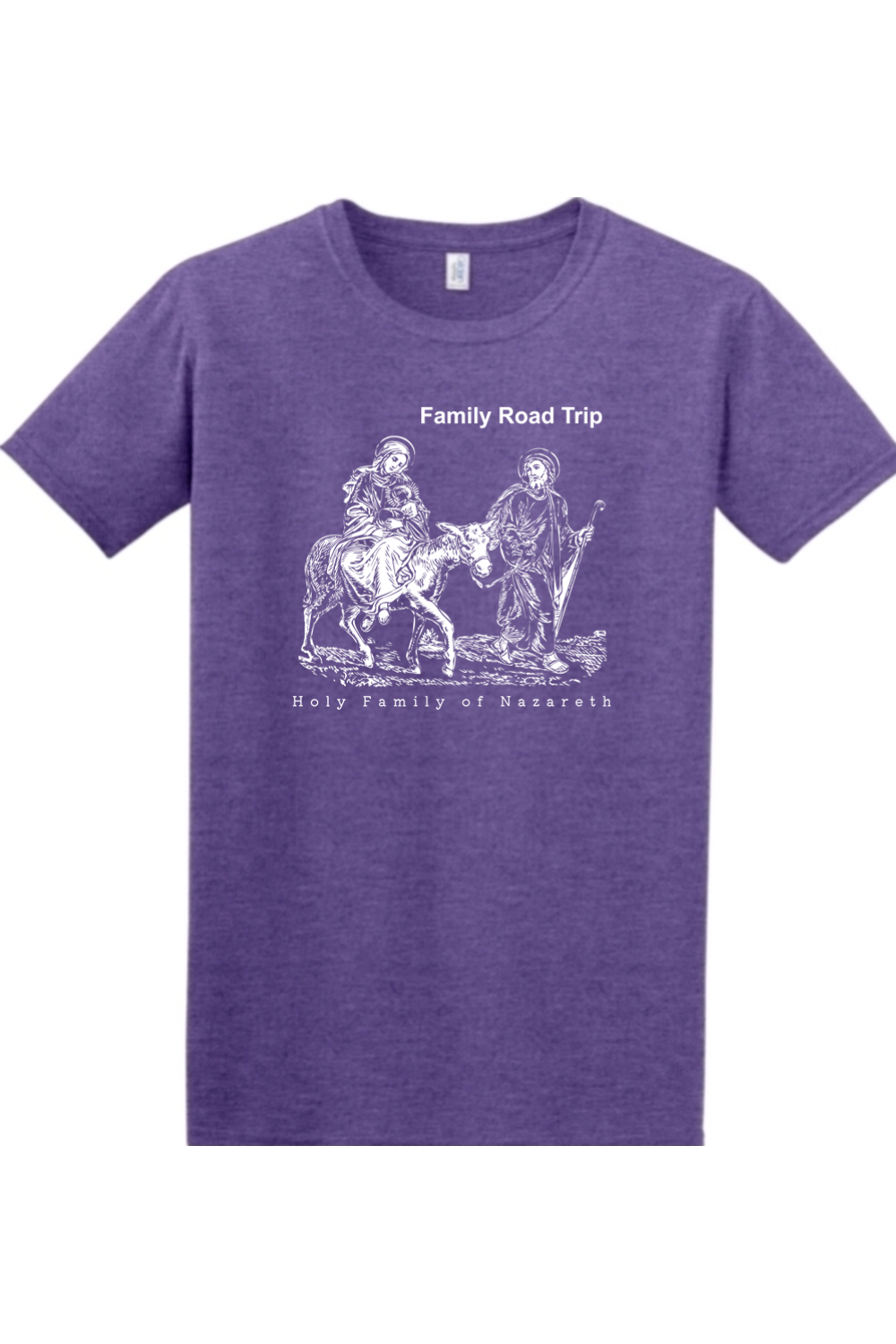 Family Road Trip - Holy Family Adult T-Shirt