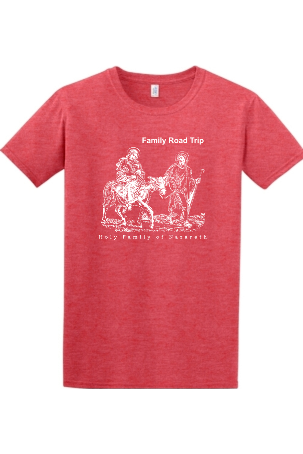 Family Road Trip - Holy Family Adult T-Shirt