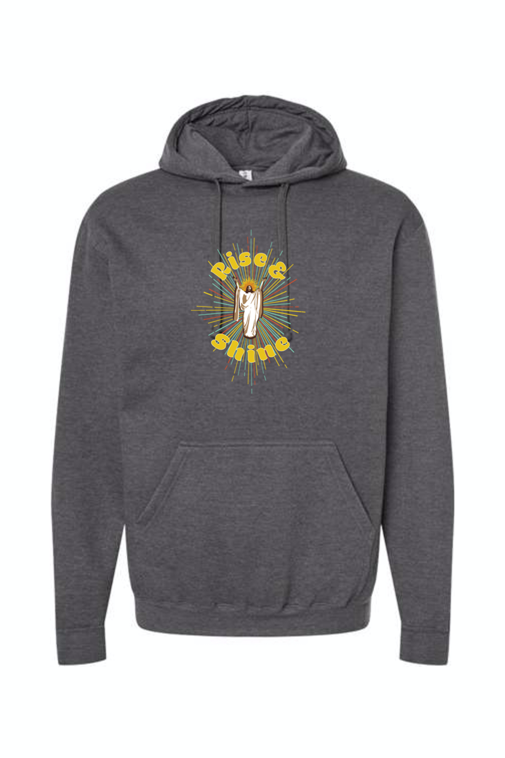 Rise & Shine-Resurrection Jesus - Hoodie Sweatshirt