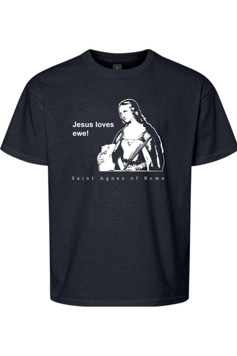 Jesus Loves Ewe - St. Agnes Youth T-Shirt