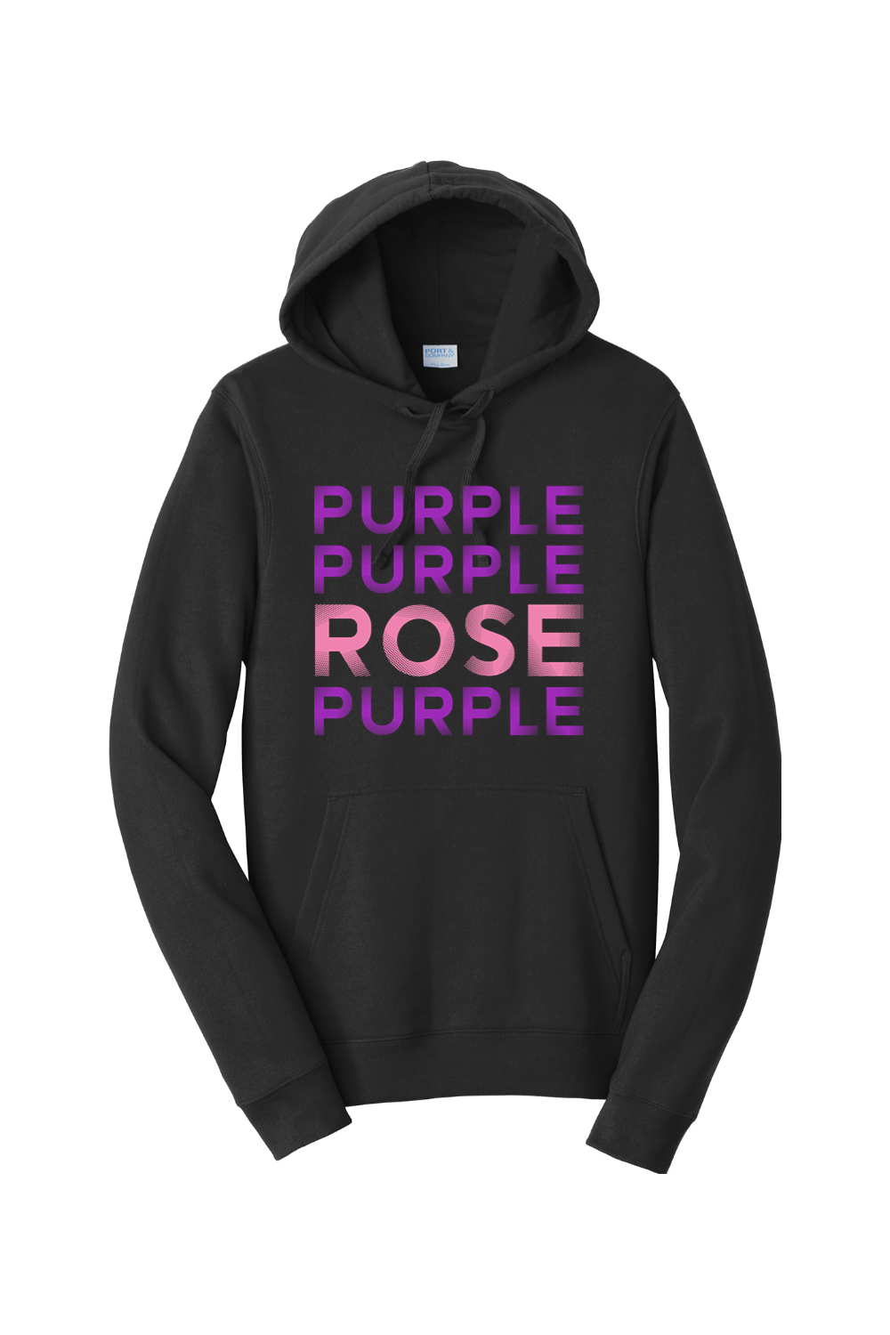 Purple Purple Rose Purple - Advent Hoodie Sweatshirt