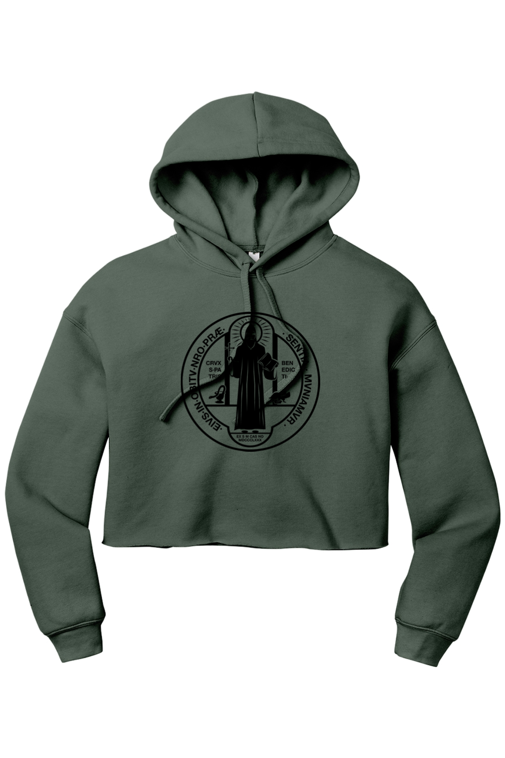 St. Benedict Holy Rule - Women's Boxy Hoodie