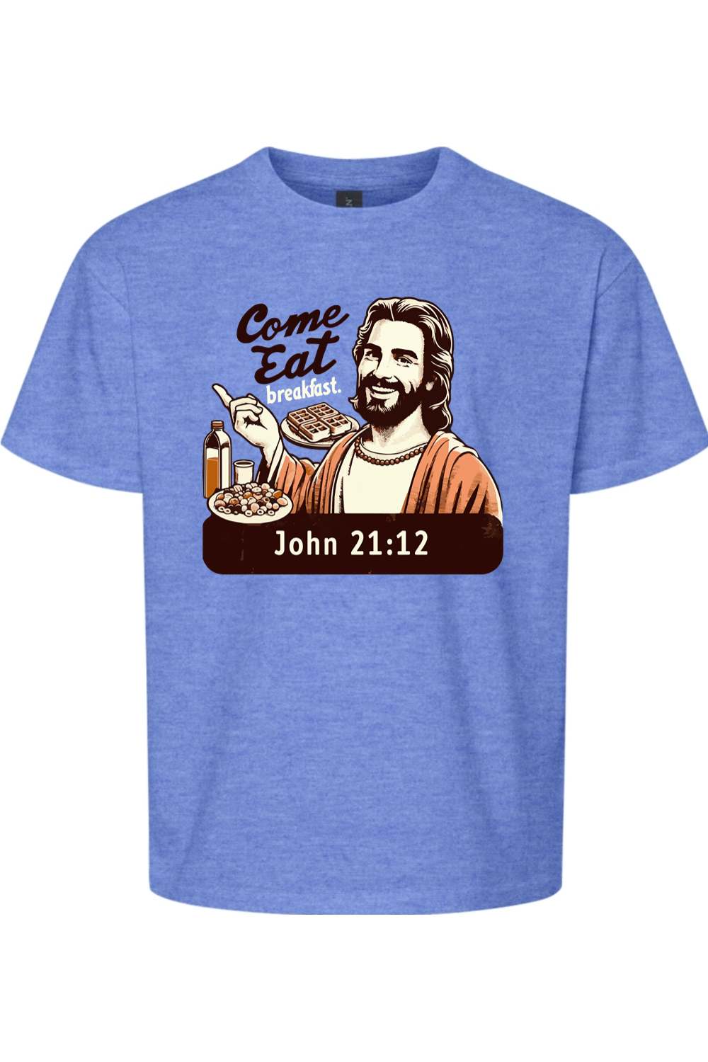 Come Eat Breakfast - John 21:12 Youth T-Shirt