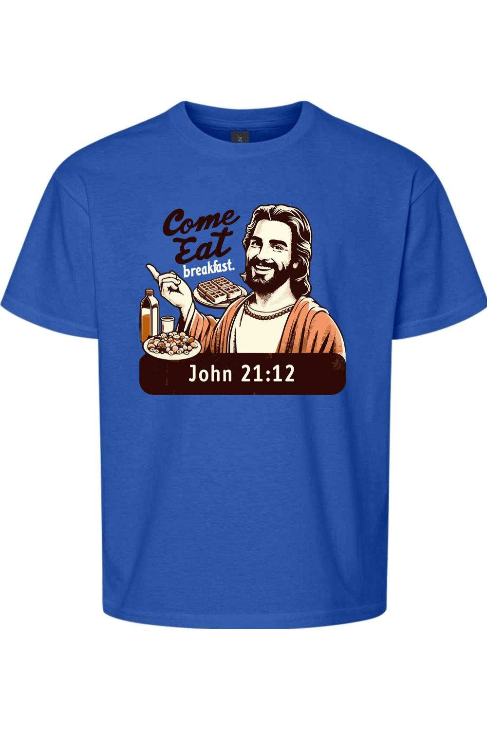 Come Eat Breakfast - John 21:12 Youth T-Shirt