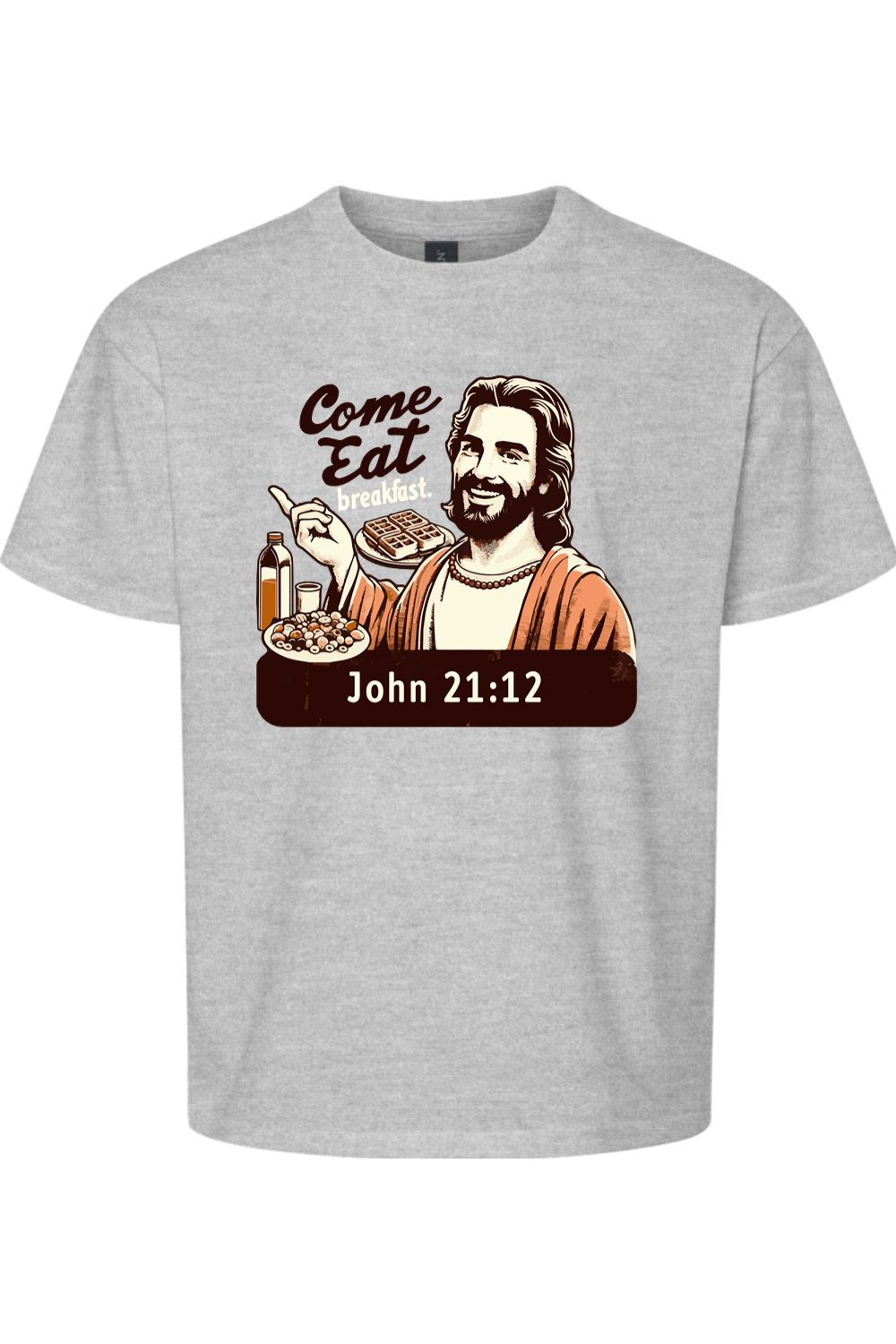 Come Eat Breakfast - John 21:12 Youth T-Shirt