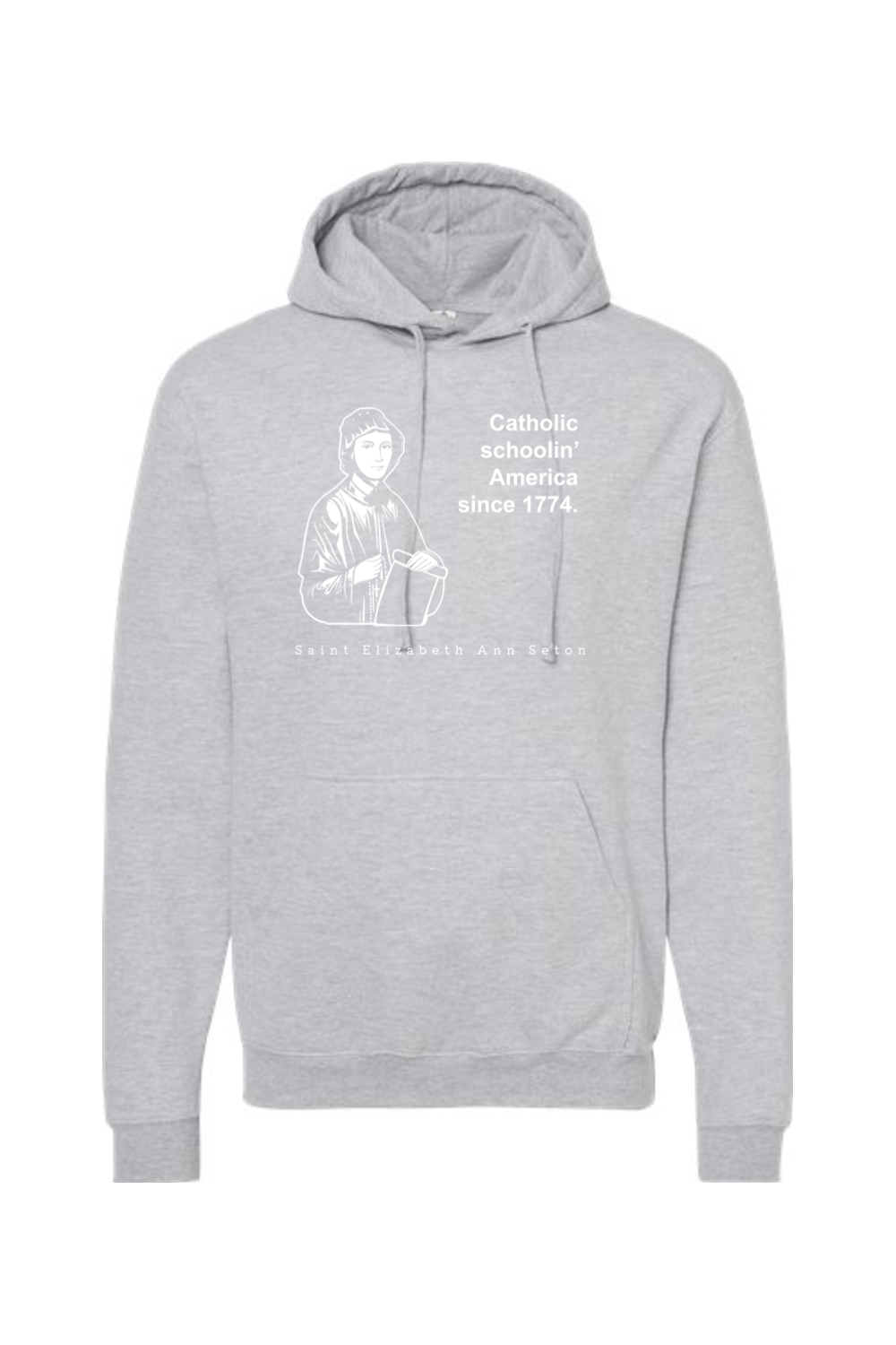 Catholic Schoolin' - St. Elizabeth Ann Seton Hoodie Sweatshirt