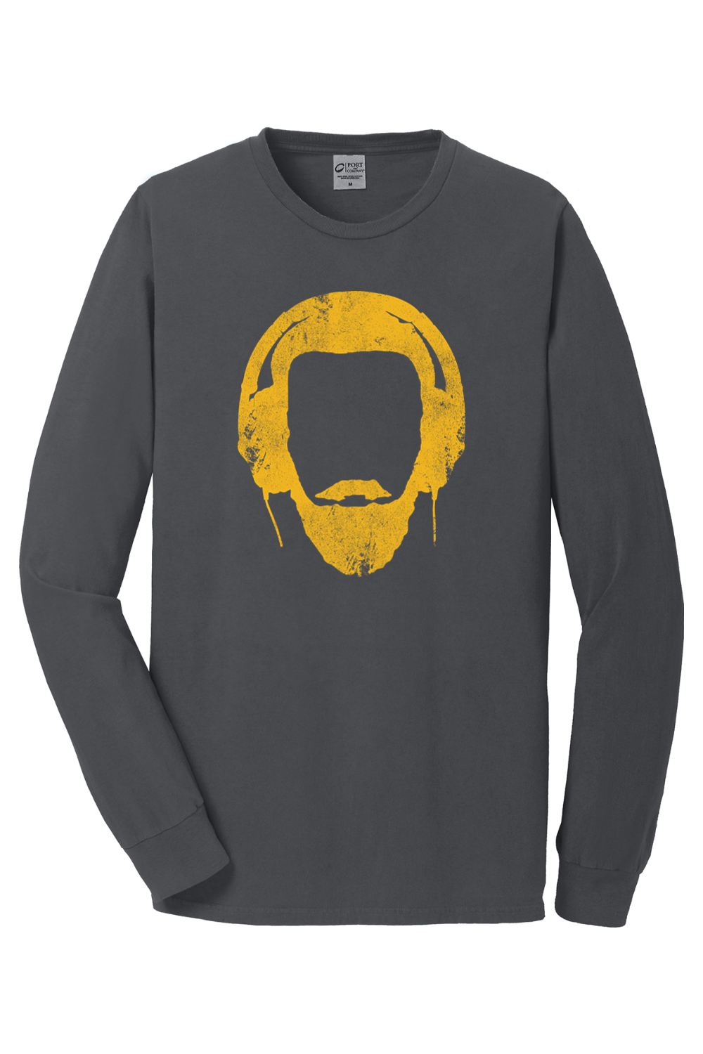 Monk Rockin' Headphones - Unisex Long Sleeve Tee