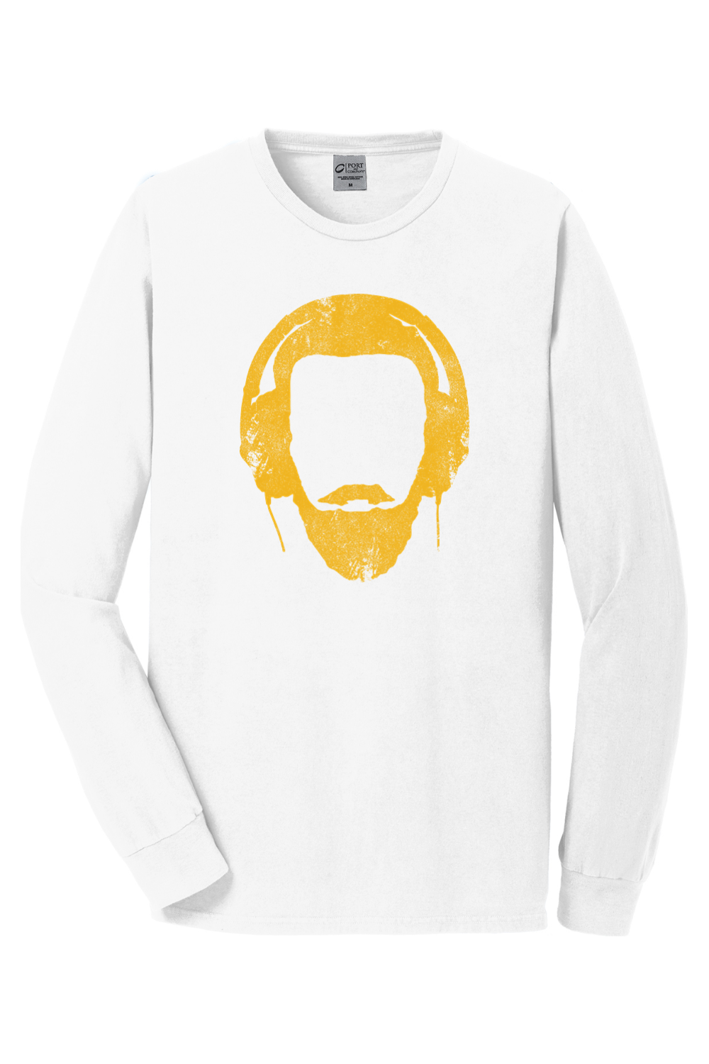 Monk Rockin' Headphones - Unisex Long Sleeve Tee