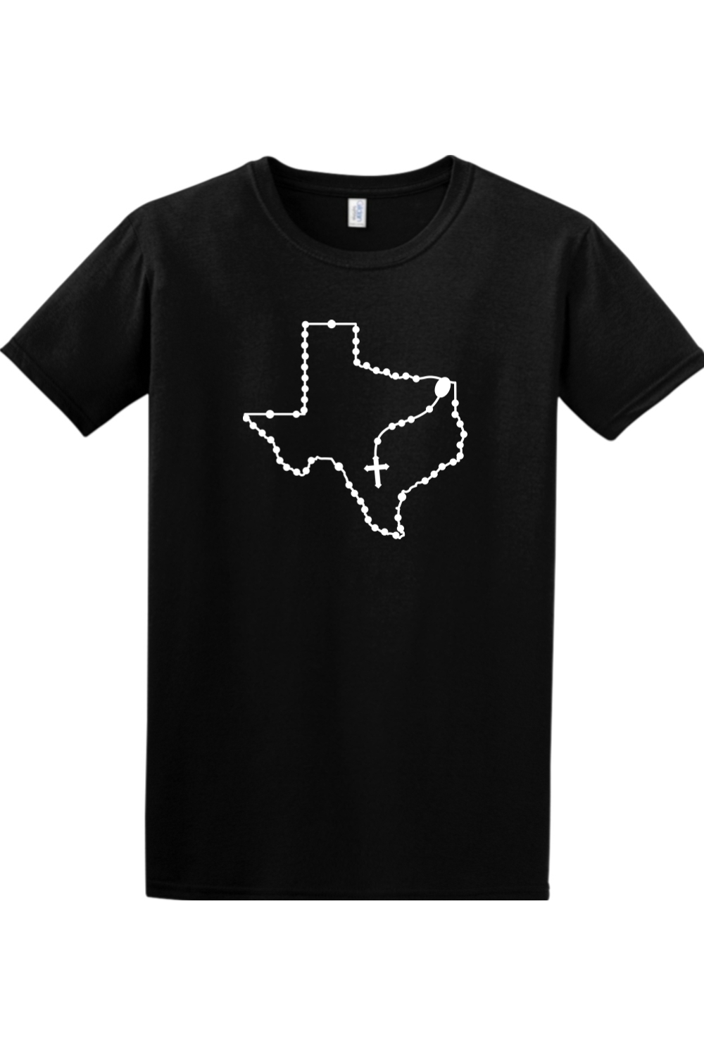 Texas Catholic Rosary Adult T-shirt