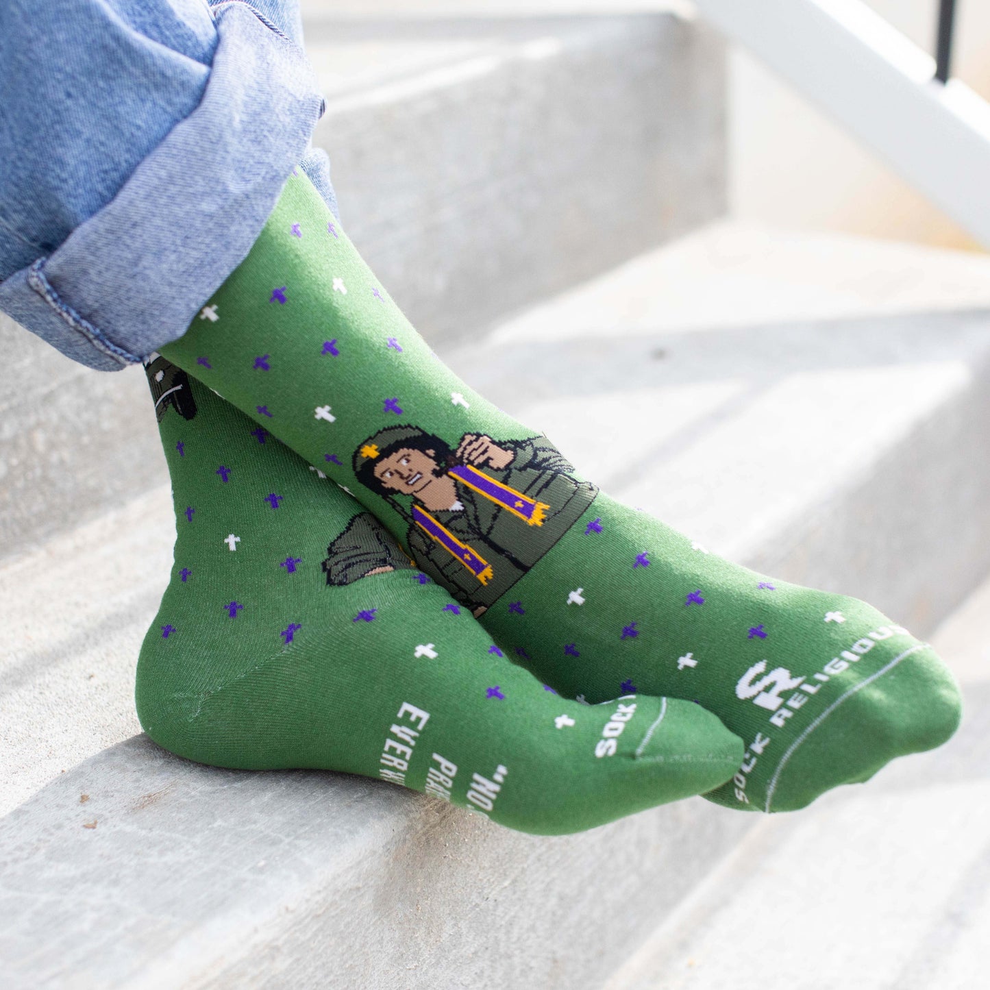 Venerable Fr. Kapaun Adult Socks