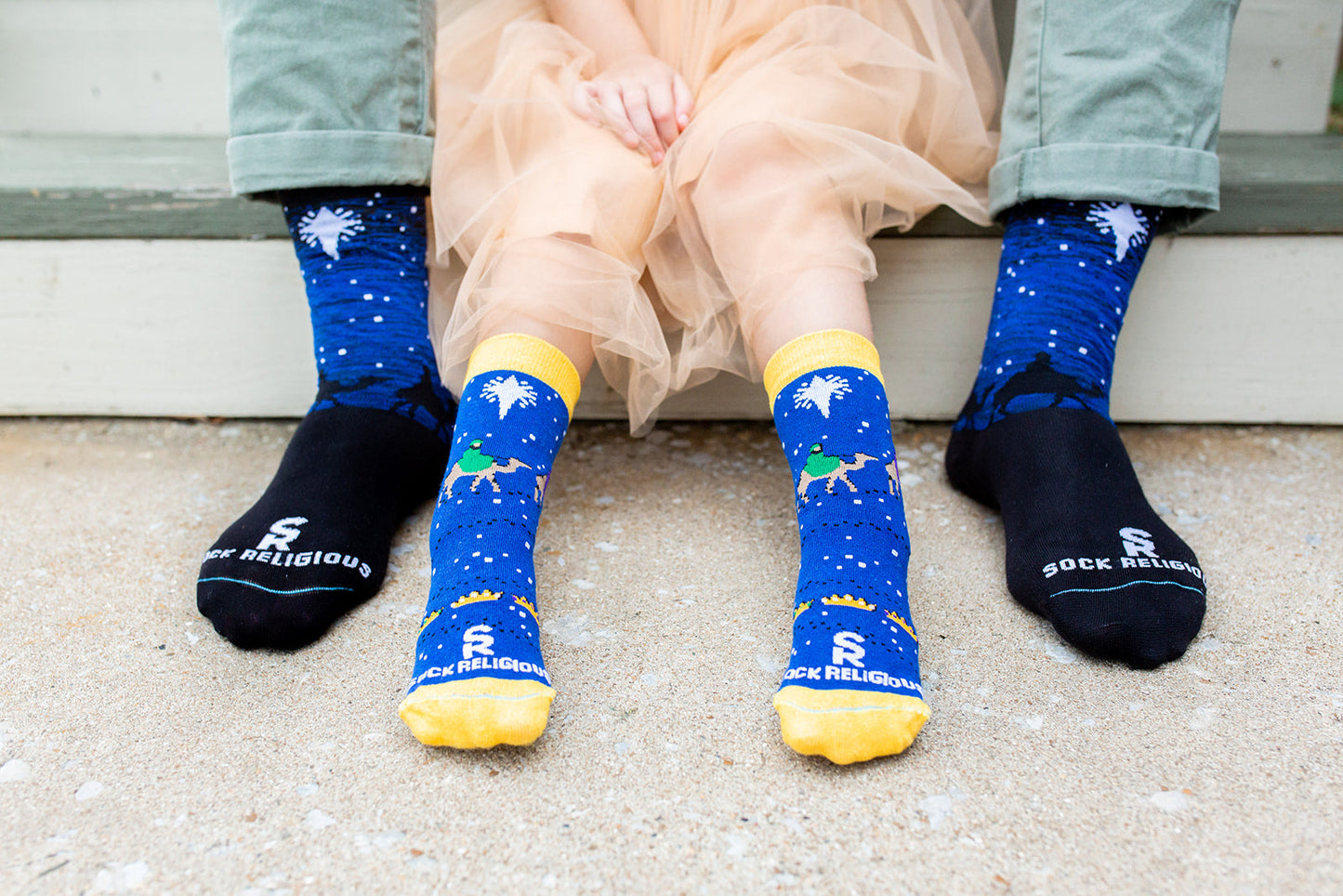 Three Wisemen Kids Socks