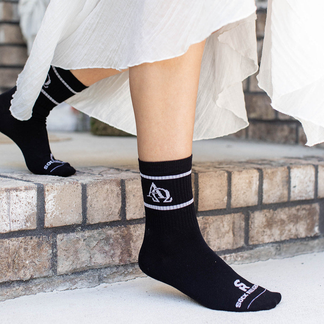 Alpha & Omega Adult Crew Socks