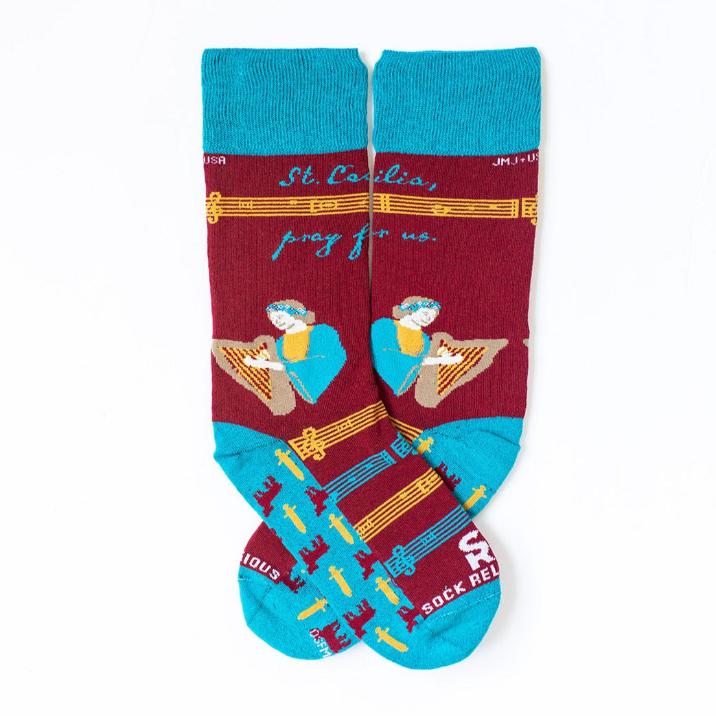 St. Cecilia Adult Socks