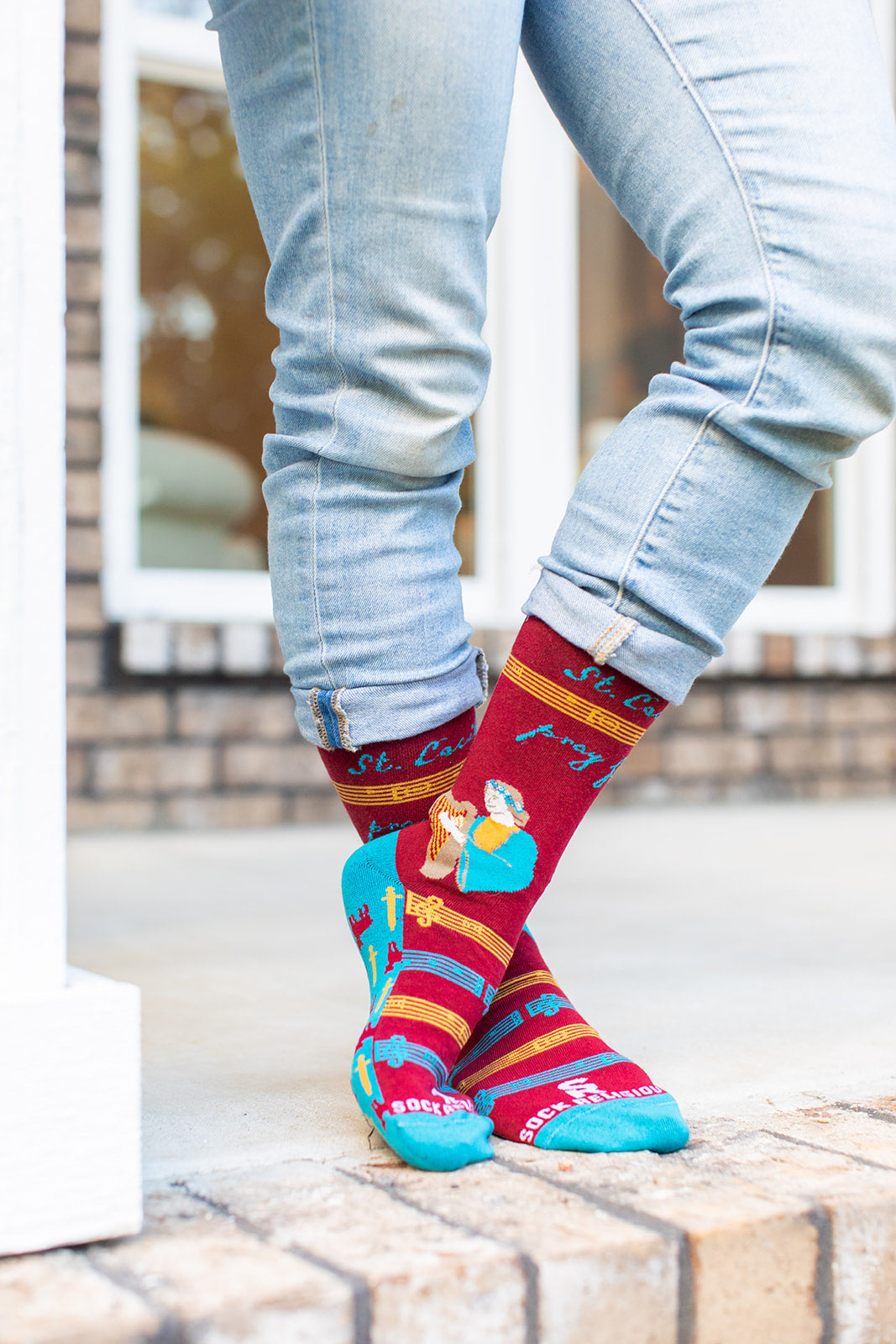 St. Cecilia Adult Socks