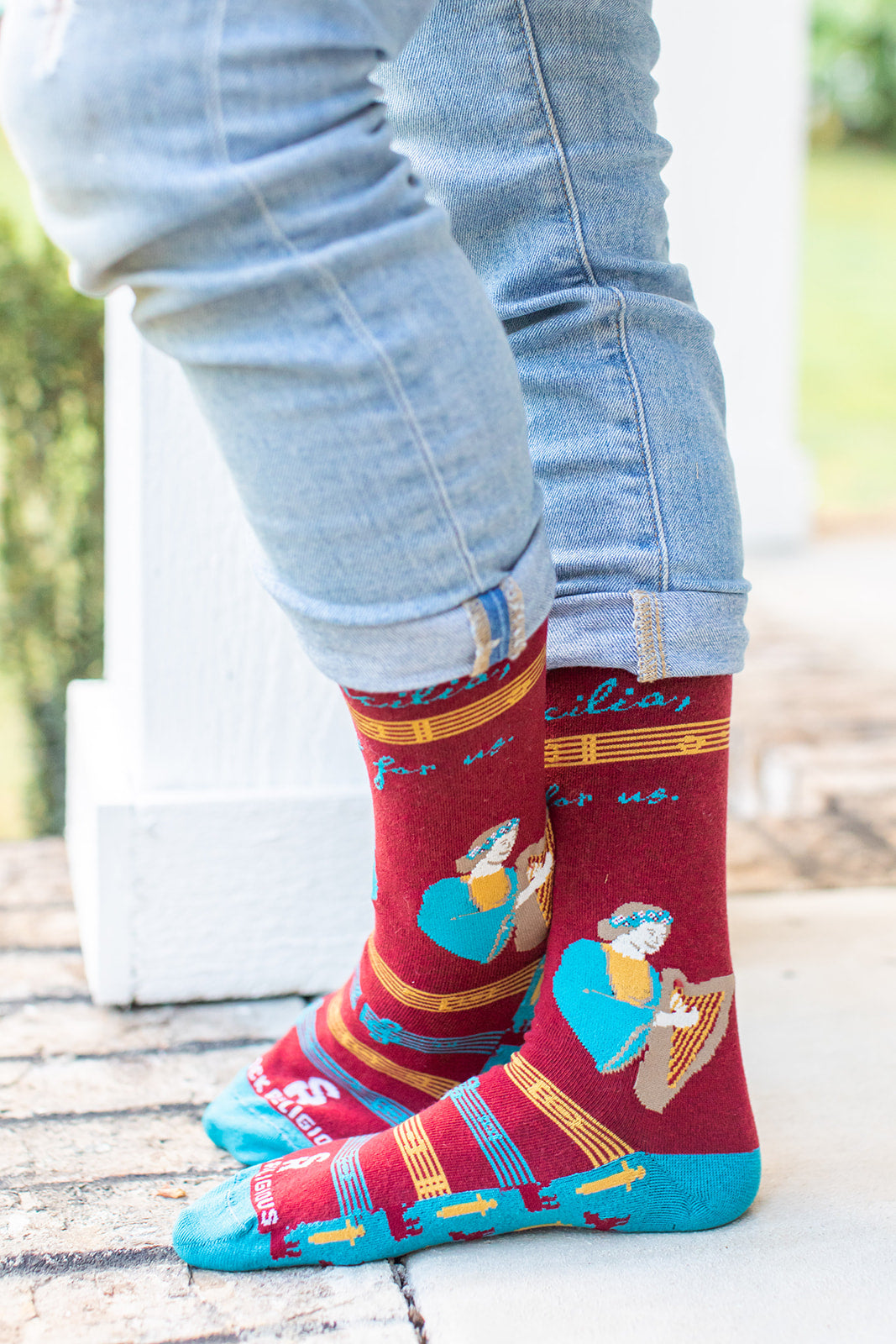 St. Cecilia Adult Socks