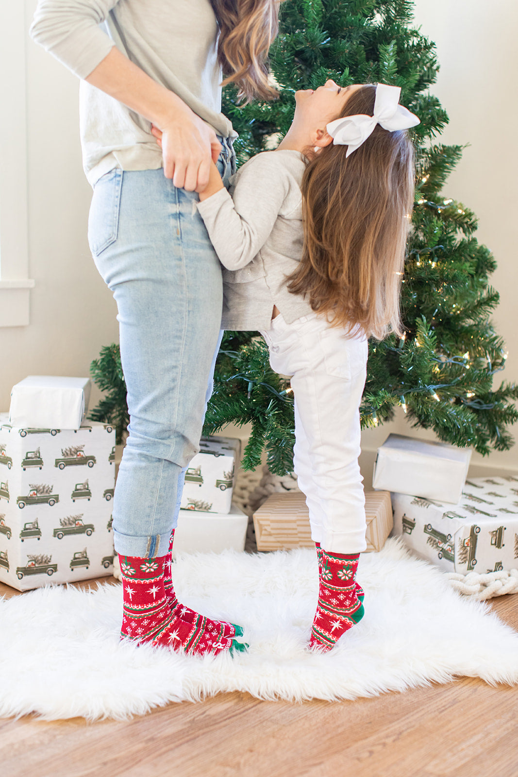 Christmas Sweater Kids Socks