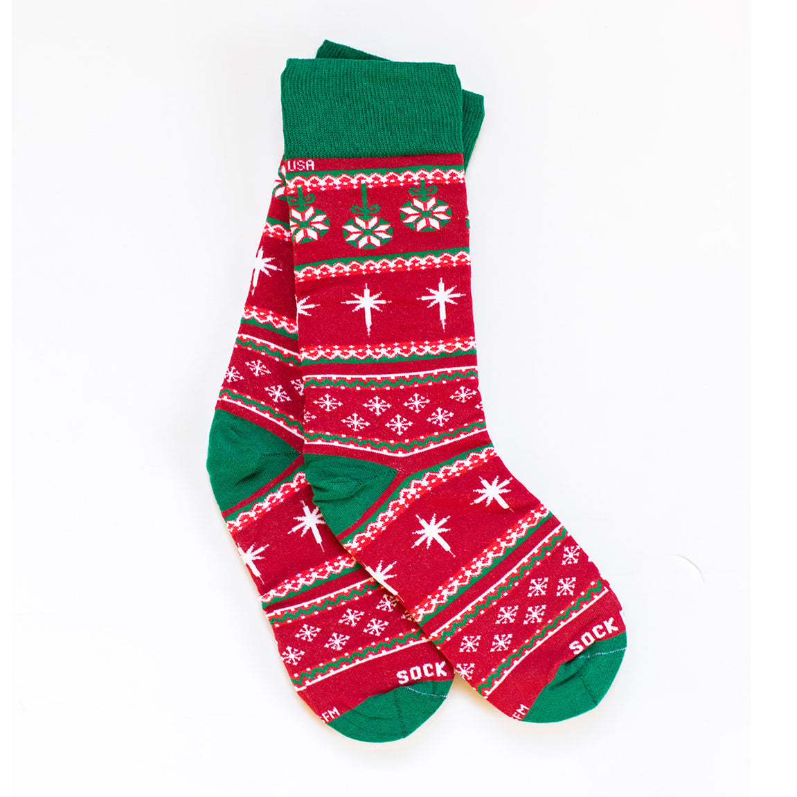 Christmas Sweater Adult Socks