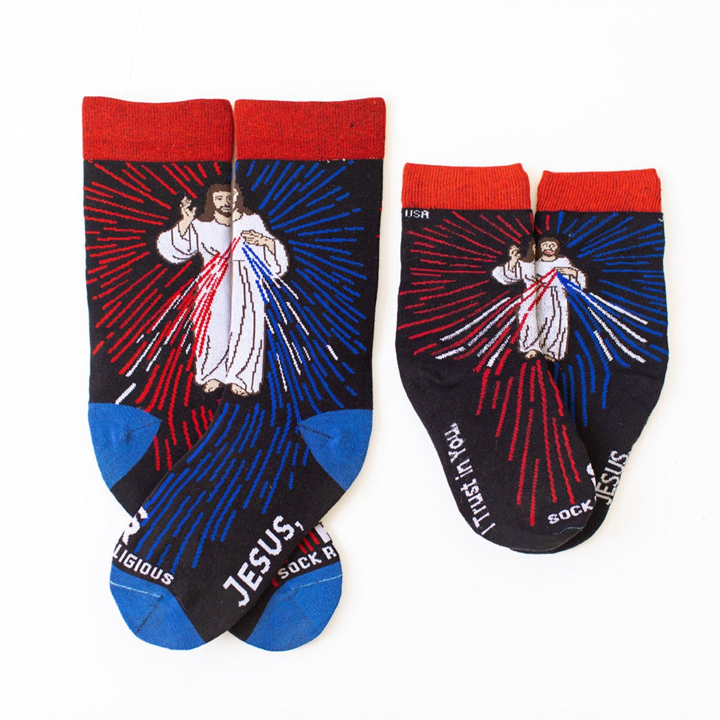 Divine Mercy Kids Socks