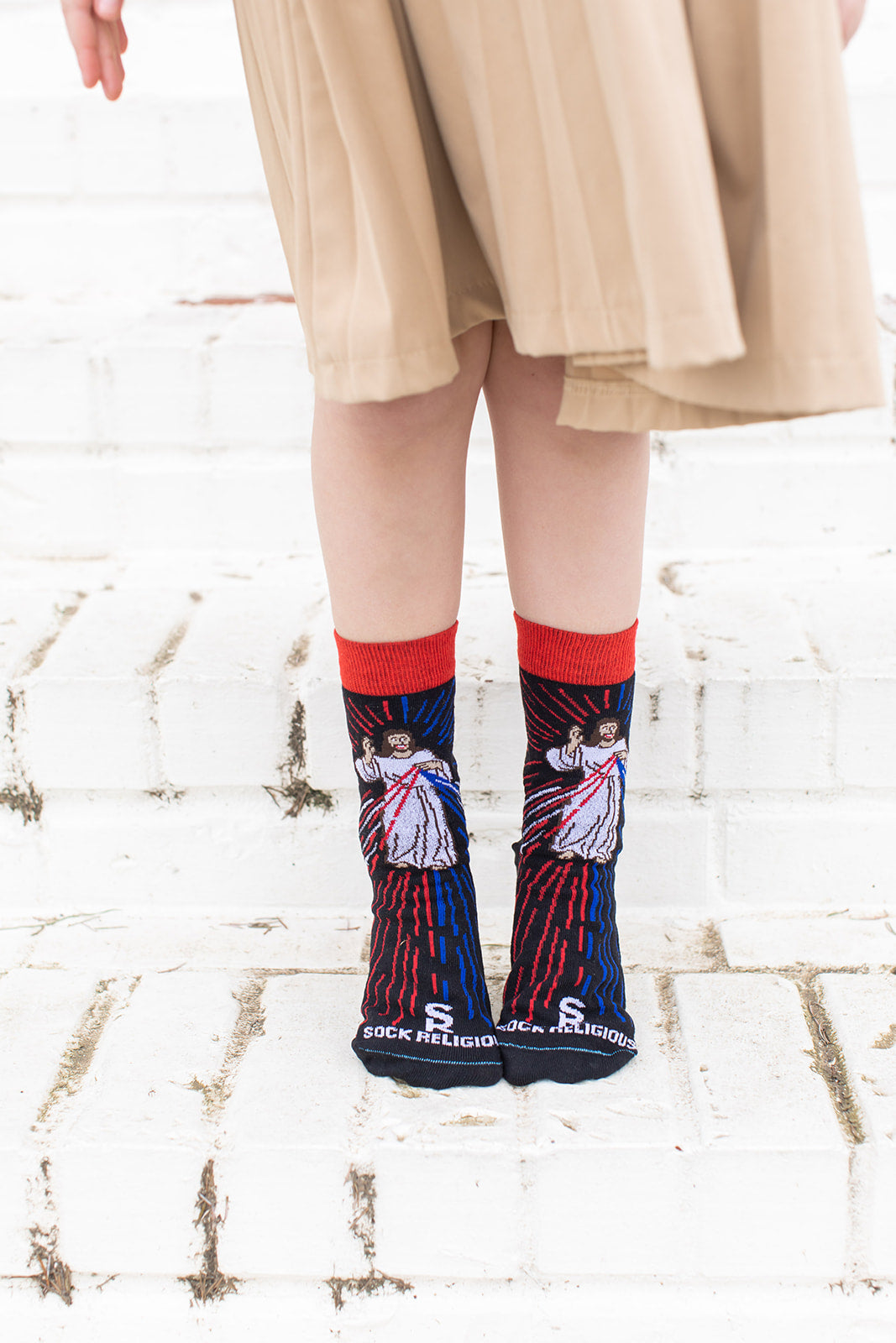 Divine Mercy Kids Socks