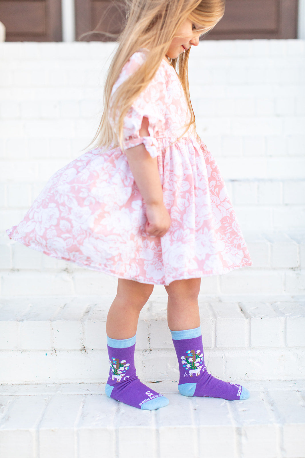 Easter Bloom Kids Socks