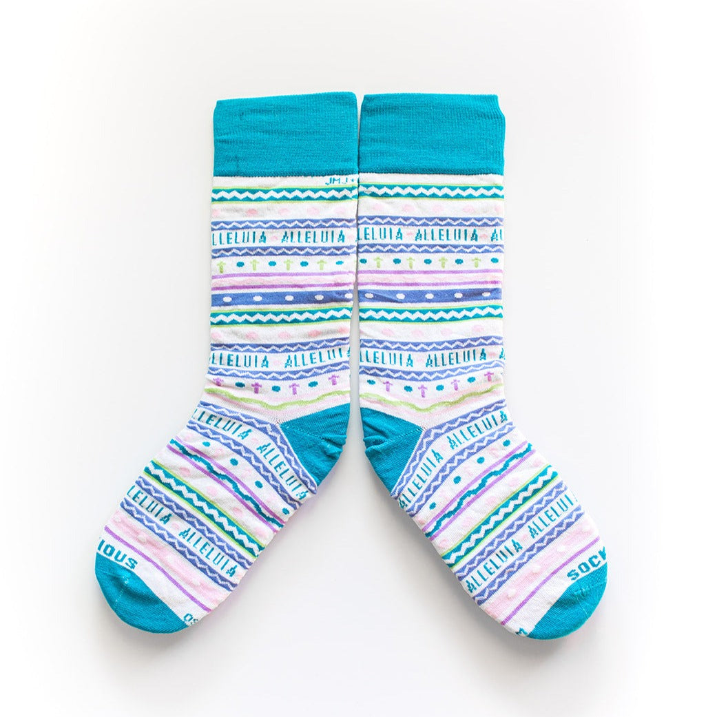 Easter Egg Adult XL Socks