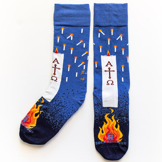 Easter Vigil Adult Socks