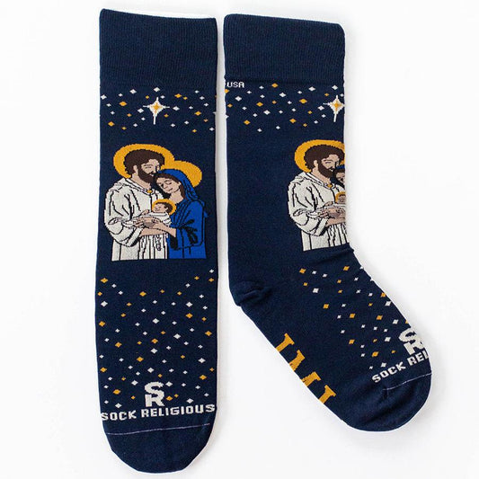 Holy Family Adult Socks