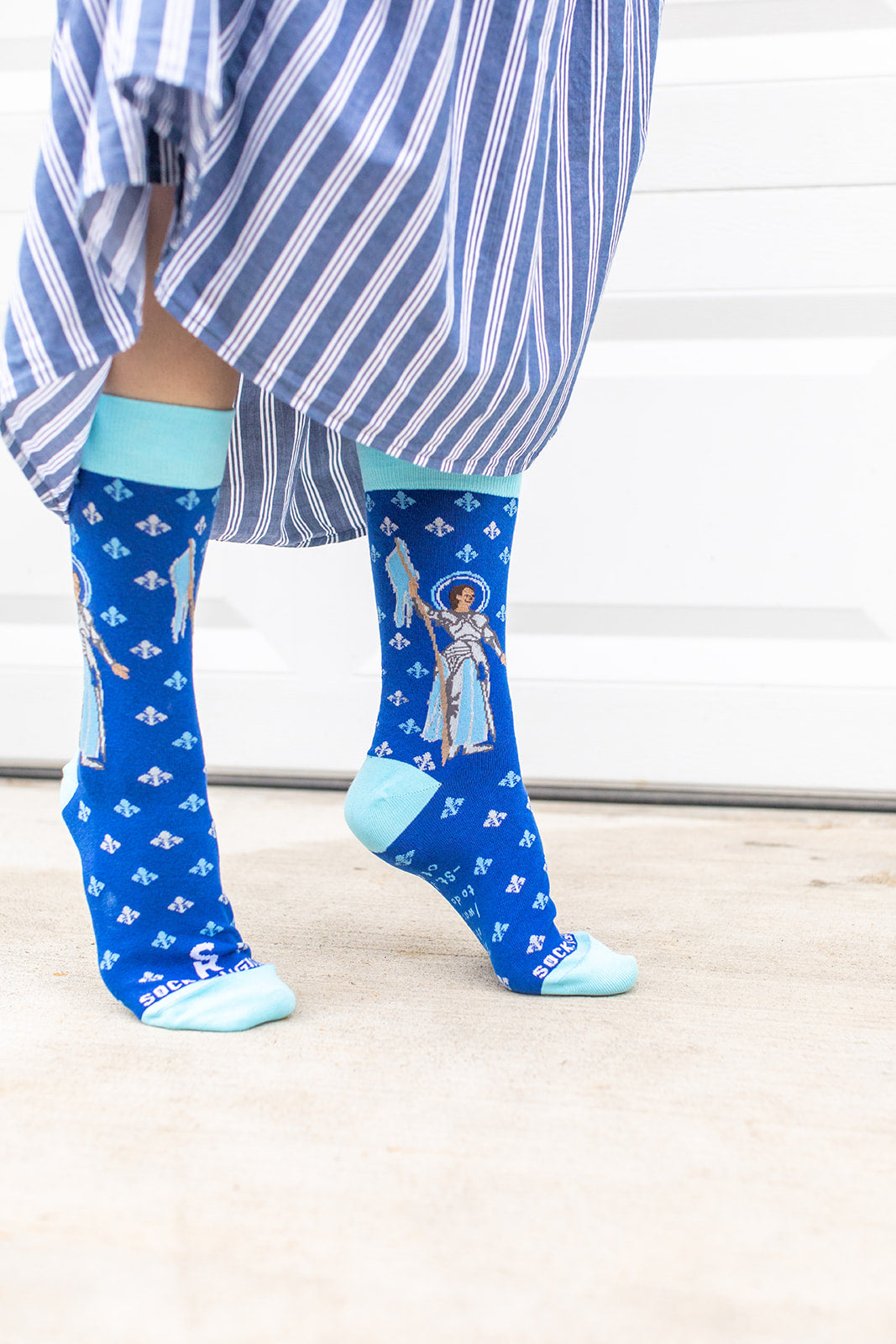 St. Joan of Arc Adult Socks