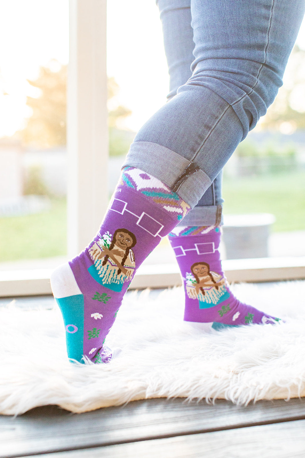 St. Kateri Tekakwitha Adult Socks