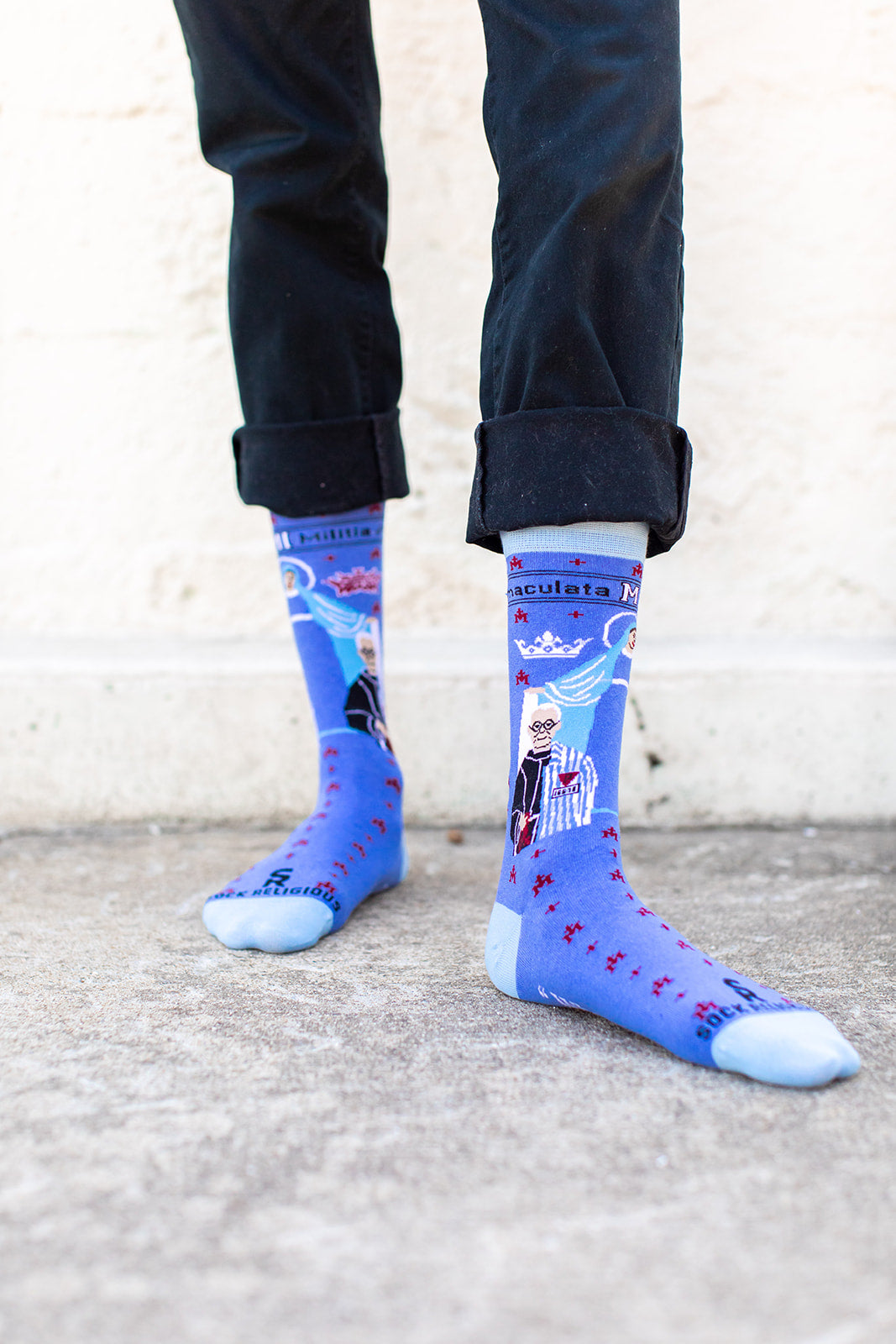 St. Maximilian Kolbe Adult Socks