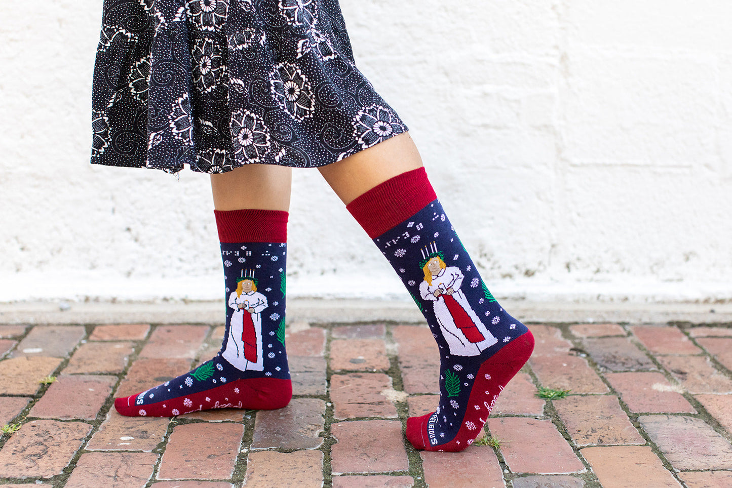 St. Lucy Adult Socks