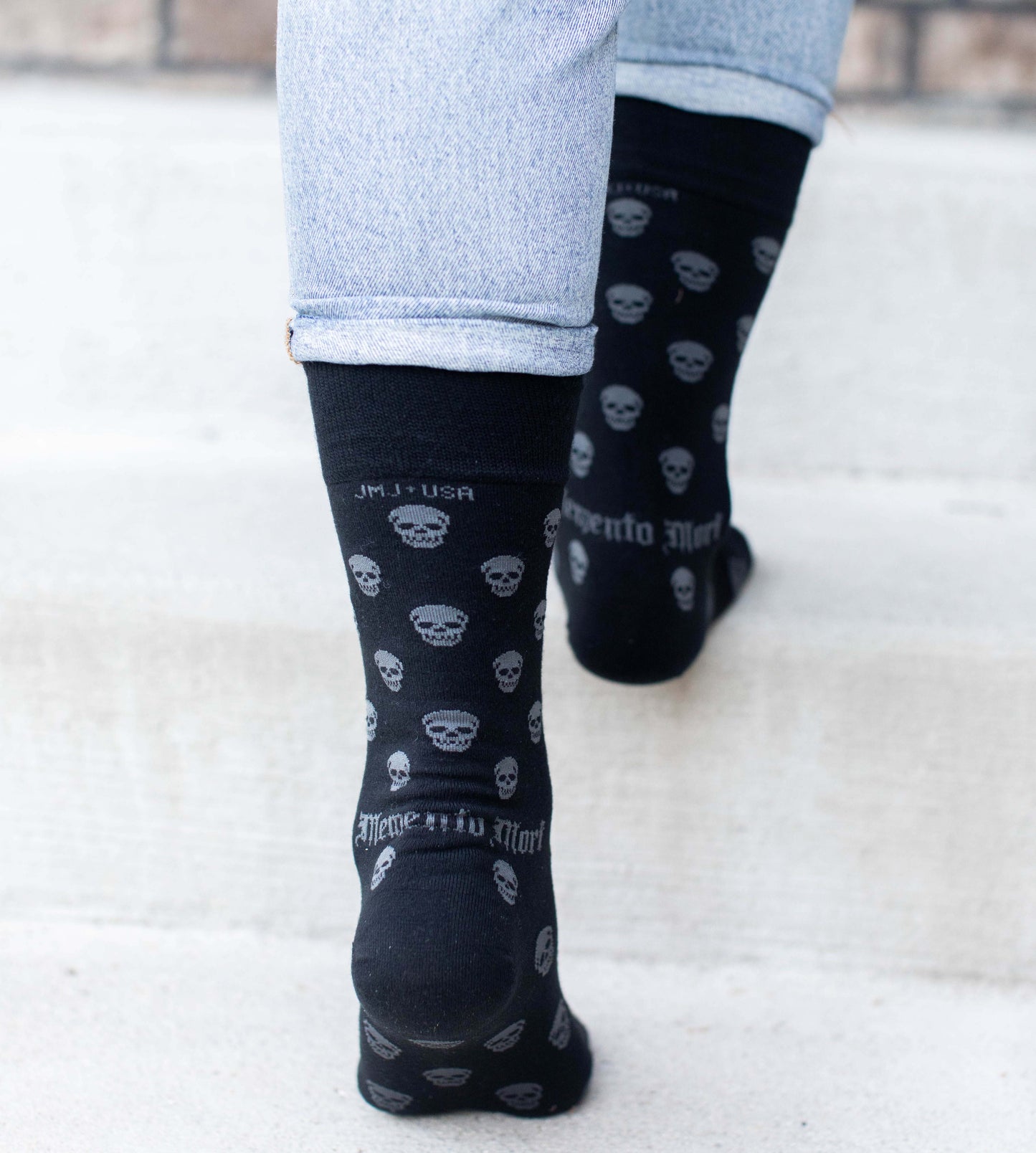 Memento Mori Adult Socks