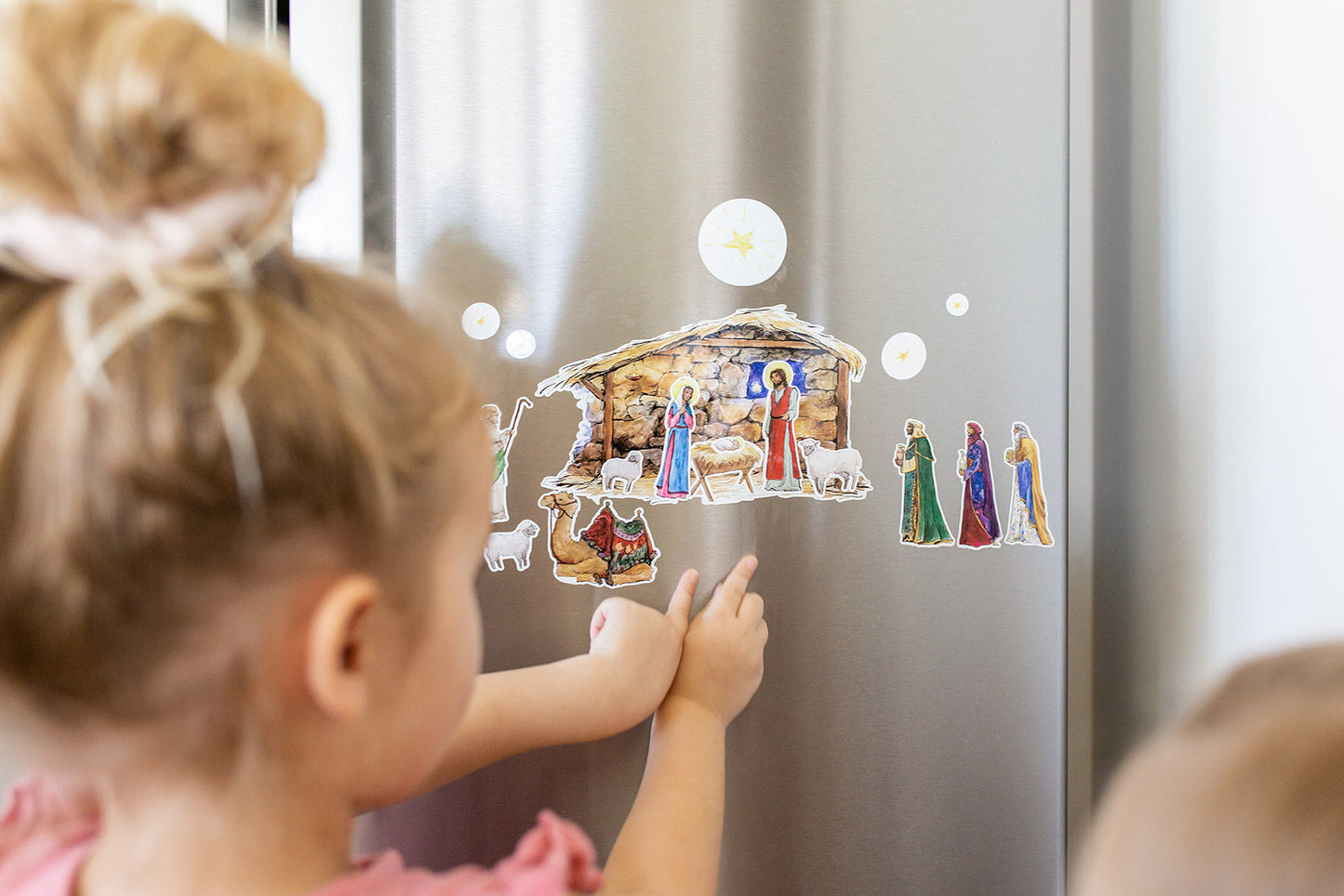 Nativity Cling Set