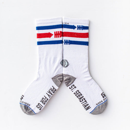 St. Sebastian - Patron of Athletes Adult XL Socks