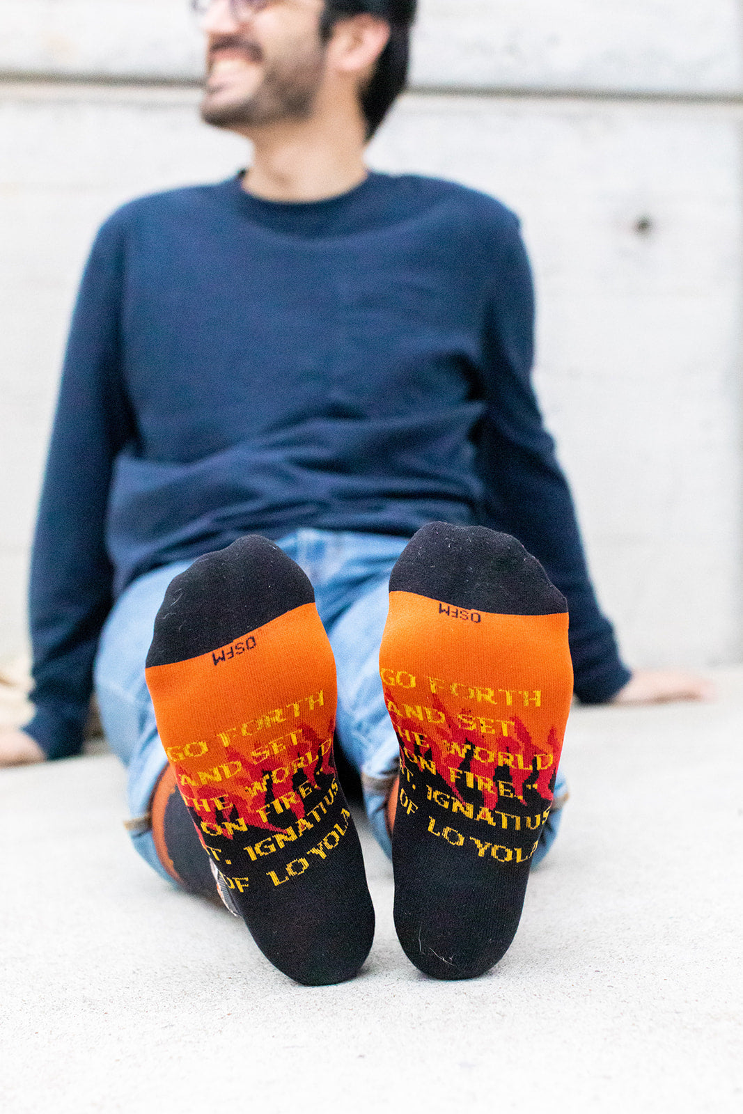 St. Ignatius of Loyola Adult Socks