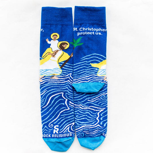 St. Christopher Adult Socks