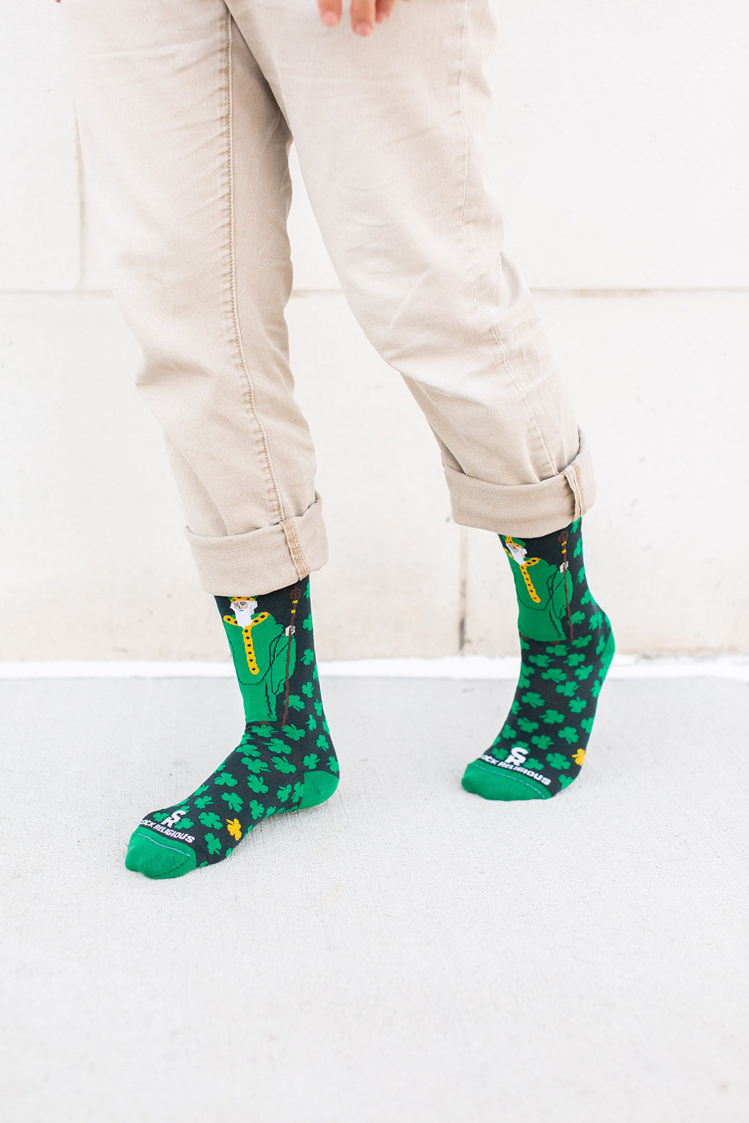 St. Patrick Adult XL Socks