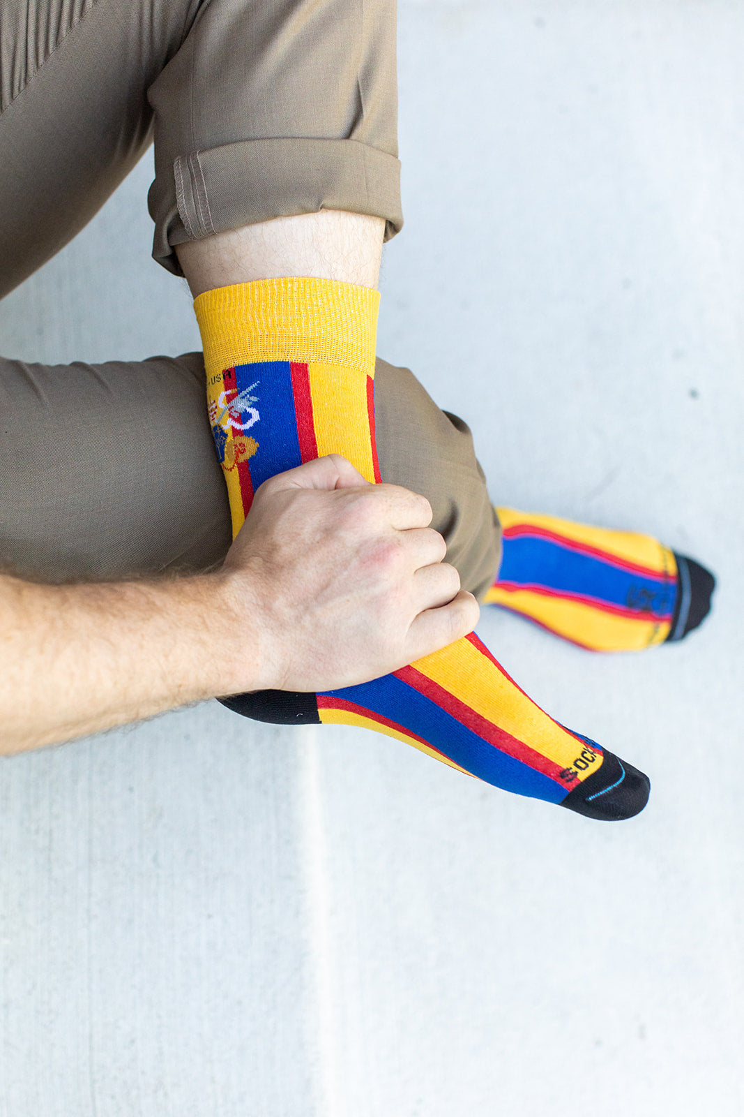 Swiss Guard Adult Socks