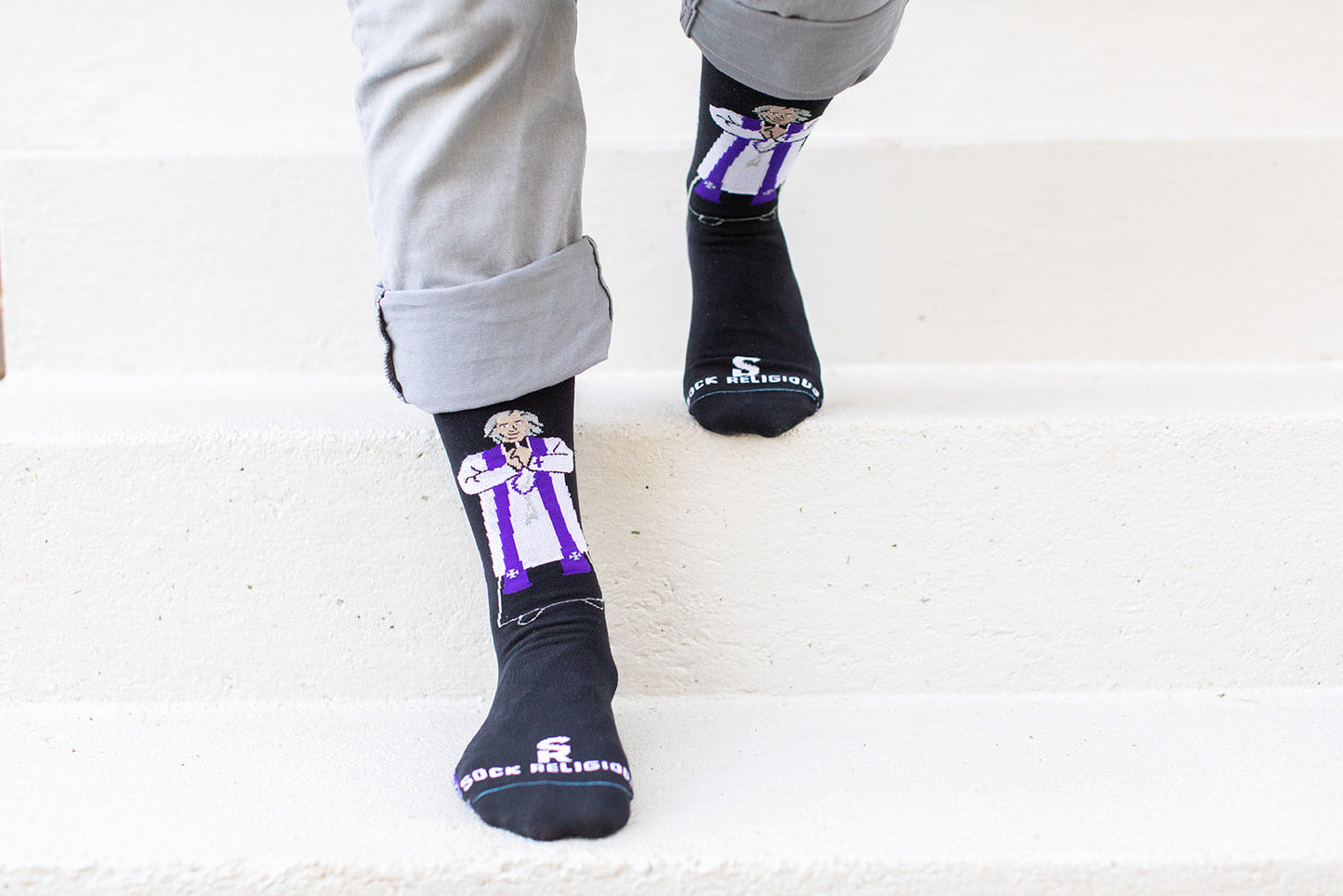 St. John Vianney Adult Socks