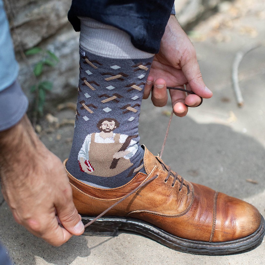 St. Joseph the Worker Adult Socks