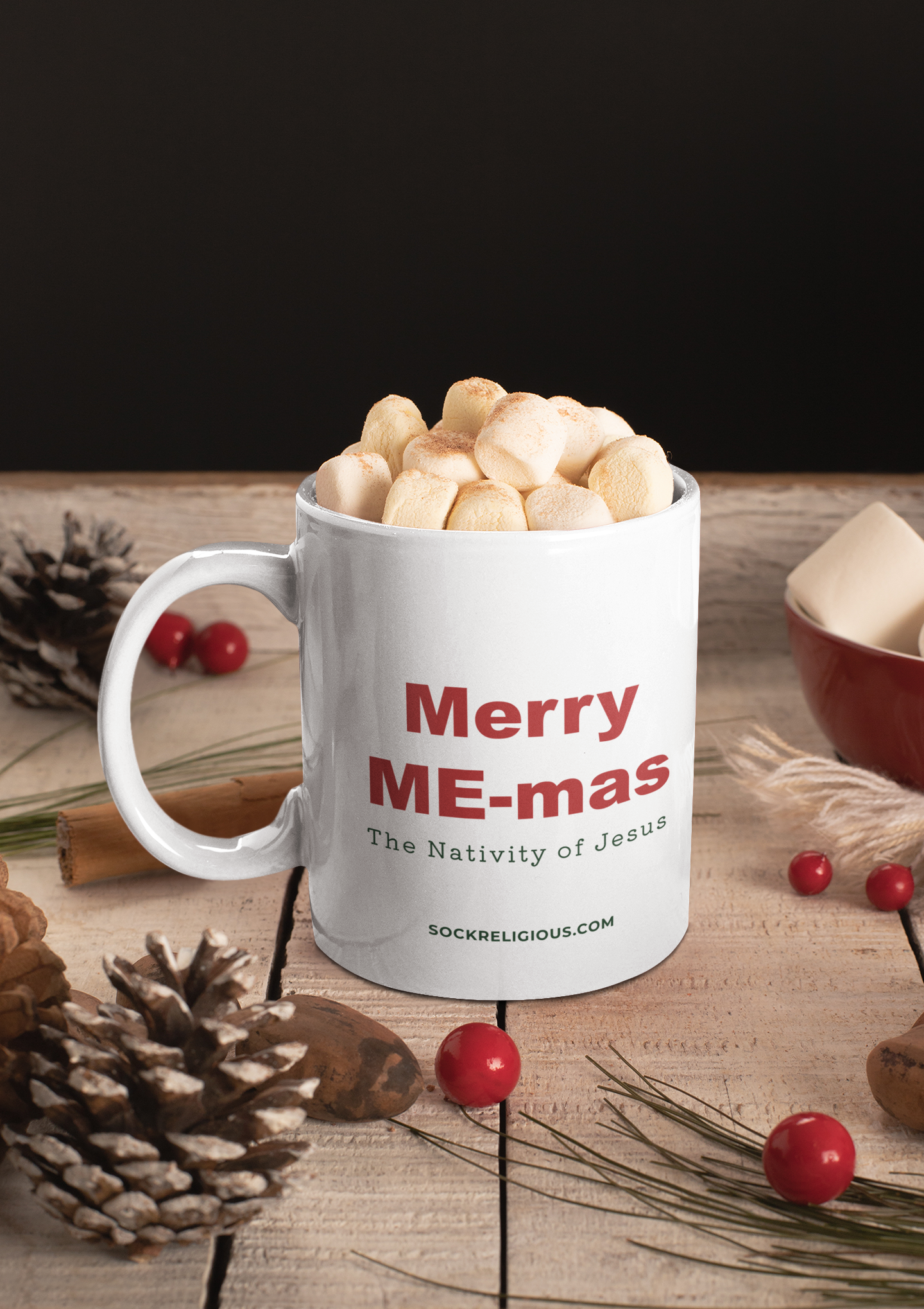 Merry ME-Mas Coffee Mug - 11 oz.