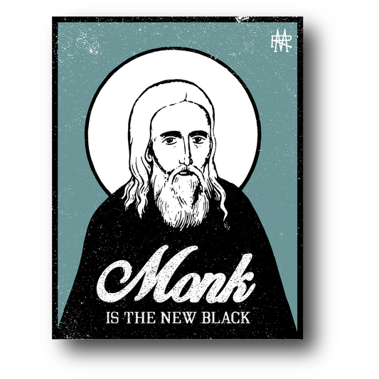 Monk Is The New Black Sticker